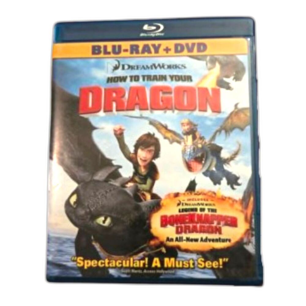 How to Train Your Dragon Blu-ray + DVD Dreamworks Movie